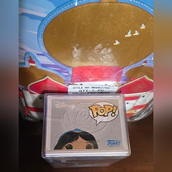Loungefly Disney Aladdin LE Backpack and Jasmine Pop!